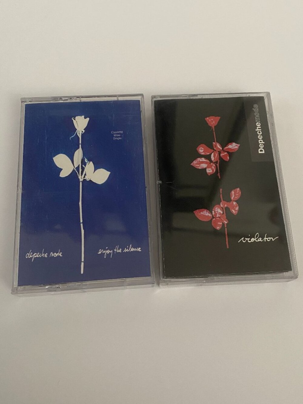 vintage depeche mode violator enjoy the silence cassettes